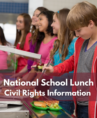Headline National School Lunch Civil Rights Information